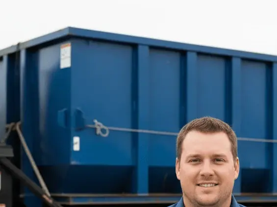 Tyler Cobb, Lead Driver at CGS Dumpster Rental Columbus in Columbus, GA Tyler Cobb, Lead Driver at CGS Dumpster Rental Columbus in Columbus, GA